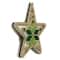 Wonderland Crafts Green & Gold Star Christmas Ornament Bead Embroidery Kit
